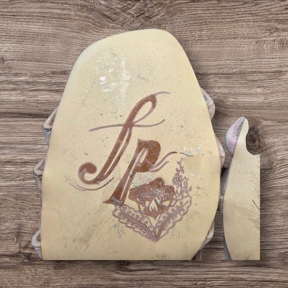 Free People Collette Rainbow Cinched Heel Shoes Size 6 5 - Picture 5 of 7